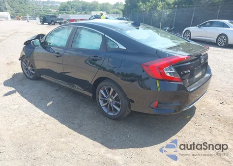 2019 Honda Civic Ex from USA, damaged, VIN 19XFC1F35KE202335